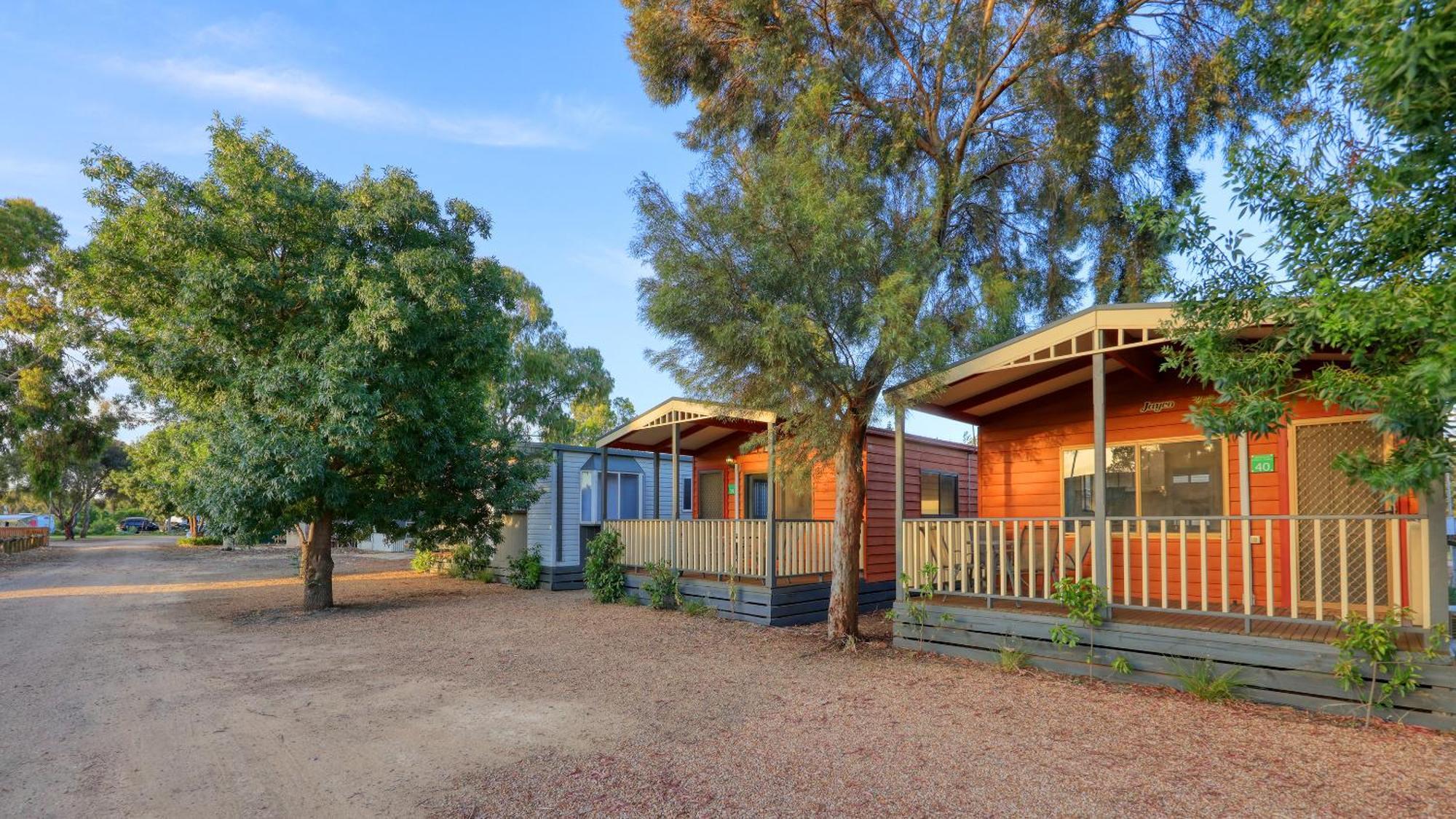 Yarrawonga Riverlands Tourist Park Ngoại thất bức ảnh